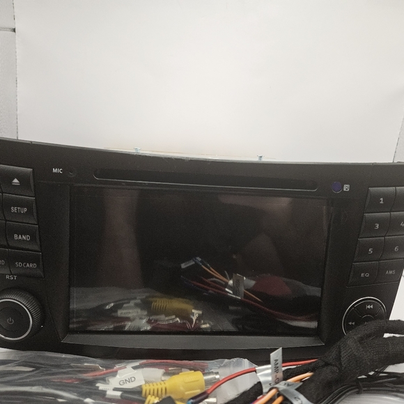 Mercedes-Benz E-Class W219 7" Car GPS Navigation Radio Wifi Black Used.  - Picture 2 of 16